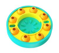 Bol de Puzzle de friandises pour Chiens | Toy de Formation à la mangeoire Lente et au QI pour Les Chiens | Jeu de Puzzle en Plastique interactif pour améliorer l'intelligence /