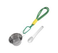 Bol de rangement pour appâts multifonction en acier inoxydable | Petit récipient à appâts pour la pêche pour débutants, professionnels, amateurs de mer, rivière, lac, étang, kayak