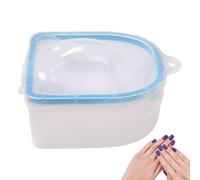 Bol de retrait des ongles - Bol de dissolvant pour ongles en acrylique, double couche Soak Off - Bol de dissolvant pour ongles en acrylique - Pour salon de beauté et maison - Outil pour sa