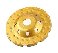 Bol de roue de broyage en diamant Disque Disque Double Row Polisshing Pad Hardware Gold 125 mm