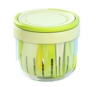 Bol De Salade De Fruits | Gobelet de Stockage Portable pour Fraises 65 cl - Tasse égouttoir pour baies avec conservation fraîche pour fête voyage randonnée pique-nique