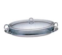 Bol de service en inox / verre 3 L BERLINGERHAUS BH-1385