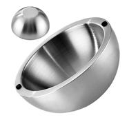 Bol de service réfrigéré | Vaisselle isotherme en acier inoxydable, grand bol isolé pour guacamole, salsa, sauce, buffet, fête, accompagnement de fruits