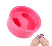 Bol de soak pour ongles - Soak du bout des doigts - Bol de manucure à la main - Bac de soin des ongles compact avec design confortable - Solution de préparation des ongles - Art de trempage - Manucure