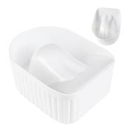 Bol de soin des cuticules - Dissolvant de vernis acrylique | tasse de traitement de trempage doigts, équipements de spa pour dissolvant de gel, système d'organisation de nettoyage de soi