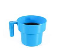 Bol de traite en plastique conique Kamer Bleu 1 L