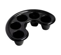 Bol de trempage des ongles pratique, pour Salons et usage domestique, accessoire de préparation de manucure Portable pour trempage des doigts, conceptions à cinq trous
