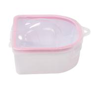 Bol de trempage pour - Bol de dissolvant de vernis à ongles | Outil de manucure à double couche à immersion ambidextre | Art réutilisable - Bol de trempage pour salon A.