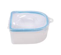 Bol de trempage pour - Bol de dissolvant de vernis à ongles | Outil de manucure à double couche à immersion ambidextre | Art réutilisable - Bol de trempage pour salon A.