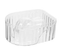 Bol de trempage transparent en acrylique pour enlever le gel, manucure - Pour une utilisation professionnelle et privée - Durable et pratique