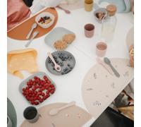 Bol De Vaisselle Pour Enfants Ensemble De 2 Vaisselle Sans Bpa, Passe Au Lave-Vaisselle Et Au Micro-Ondes Fabriqué Au Danemark Ivory
