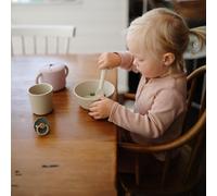 Bol De Vaisselle Pour Enfants Ensemble De 2 Vaisselle Sans Bpa, Passe Au Lave-Vaisselle Et Au Micro-Ondes Fabriqué Au Danemark Soft Lilac