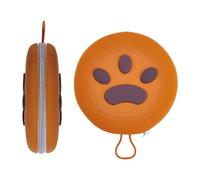 Bol de voyage pliable | de nourriture pour chiots en silicone pliable | Bol d'alimentation pour chien 2 en 1 résistant aux fuites pour le camping, la randonnée, la randonnée, le sac à dos, p