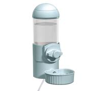 Bol d'eau chauffant pour chats avec siphon thermostatique pour hamster | Distributeur d'eau de niche pour chien pour animaux domestiques, parents, vétérinaires, par temps froid, garage, grange