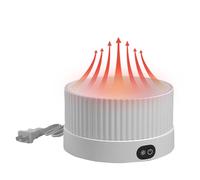 Bol d'eau Chauffant pour Chien,Bac À Eau Thermorégulé 3 Niveaux pour Animaux,Récipient Isotherme pour Chiots | Usage Intérieur/Extérieur Hiver Maison Voyage Balcon