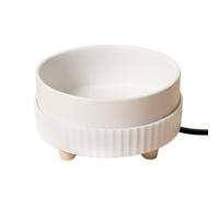 Bol d'eau chauffée pour chien - Bol de nourriture chauffée - Bol chauffant rechargeable par USB pour animaux de compagnie - Chauffe-eau silencieux pour animaux de compagnie | Abreuvoir pour animaux
