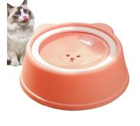 Bol d'eau de chien - Fuite - Aliments à l'épreuve, donateur à feuilleton | Bol lent et glissant, récipient à boire pour animaux de compagnie, naufrage napf, besoins des animaux de voyage, chiot buvant