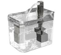 Bol d'eau Intelligent À Circulation pour Chat Rechargeable par USB Structure 'Absorption Ventilateur Silencieux Léopard Déni De Santé Source 'Eau Animaux De Compagnie