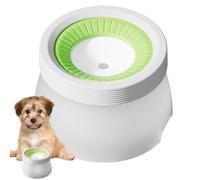Bol d'eau lente pour chien, bol d'eau pour chien sans goutte à goutte - Grand bol d'eau pour chien anti-déversement - Bol d'eau amovible transporté par véhicule, distributeur d'eau anti-déversement po