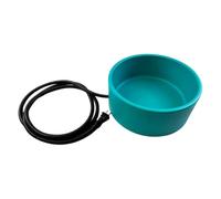Bol d'eau pour Chien - 25,7 X 25,4 X 11,4 Cm, Bol Chauffant Antidérapant pour Boire des Animaux De Compagnie | d'eau Chauffant pour Chats | pour Chiots Poules Oiseaux Intérieur Extérieur