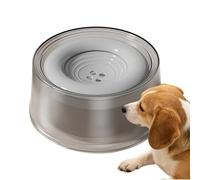 Bol D'eau Pour Chien - Conception À Disque Flottant, Mille Deux Cents, Système D'alimentation Lente, Structure Anti-déversement, Plat D'hydratation Pour Animaux De Compagnie, Bol Adapté Aux Voyages, U
