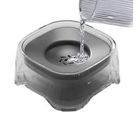 Bol d'eau pour chien : mangeoire pour animaux de compagnie anti-déversement, plateau à boire anti-boom | Pour chiots et chats à débit d'eau lent pour usage domestique, alimentation de voyage