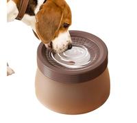 Bol d'eau pour chien sans déversement - 1200 ml de distributeur d'eau lente à l'épreuve des éclaboussures | Bol flottant | pour chiot | Mangeoire de boisson pour chiens flottants