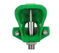 Bol d'eau pour Cochon, Distributeur d'eau Potable en métal et Plastique Robuste pour porcelets, Moutons, chèvres, bovins, Animaux de Ferme, 13x11x7cm