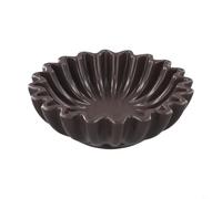 Bol décoratif élégant pour décoration de salon, un accent parfait pour les tables basses et les étagères (noir, taille S)