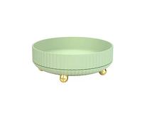 Bol décoratif Plateau à fruits rotatif, nouveau salon, maison, plateau moderne Simple, Table basse, de rangement créatif grande capacité Pour la décoration intérieure(Light green,Petit)