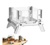 Bol d'encens en métal | Mini brûleur d'encens | Bol décoratif multifonction en acier inoxydable pour cérémonies religieuses, camping, yoga, méditation