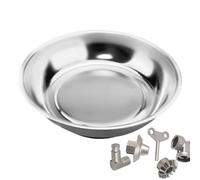 Bol d'épingle magnétique, bol de boulon magnétique | Support d'aimant pour articles en métal | Bol de pièces magnétiques en acier inoxydable pour écrous de douille à vis Pornos en métal AC