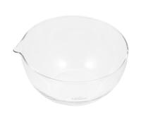 Bol D'évaporation de Laboratoire en Verre Plat avec Bec Verseur | Surface Large, Usage à Haute Température, Résistant à Corrosion, pour Techniciens, Étudiants et Concentration de Solutions