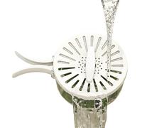 Bol d'évier - Passoire d'évier, 15,7 x 15,7 x 8 cm, bol de lavage en polypropylène léger, design de 300 g, ustensiles de cuisine et gadgets, bols de conservation des fruits pour cuisine, réfrigérateur