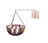 Bol d'huile essentielle de sauna | Récipient d'huile de sauna en acier inoxydable | Diffuseur Bunco de Sauna et parfum d'huile spa