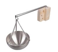 Bol diffuseur d'huiles essentielles en acier inoxydable pour sauna, aromathérapie, parfum, huiles essentielles