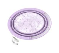 Bol d'immersion rafraîchissant pour le visage, bassin pliable pour traitement du gel, bac à glace de récupération cutanée, récipient de trempage rafraîchissant pour le visage, remède spa adapté aux vo