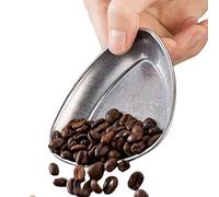 Bol doseur de café - Plateau doseur en acier inoxydable | Tasse doseuse de grains de café | Bol de pesage de grains de café | Plateau pour déguster le café | Plateau doseur de thé pour