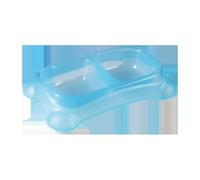 Bol Double pour Animaux de Compagnie avec antidérapant et Nettoyage Facile. Idéal pour l'alimentation et l'hydratation des Chiens et des Chats.