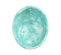 Bol Effeuilleur Herbes Résine 9.5cm Trou Multiple(cyan) | Trous multiples tailles variées, résine pour durable, 9.5cm compact, pour idéal basilic romarin, nettoyage rapide