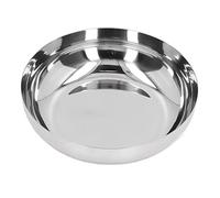 Bol en acier inoxydable 304 élégant, durable, facile à nettoyer, gain de place, bol de service pour la cuisson, la cuisson, la salade, la soupe aux fruits, les chips, la maison,