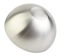 Bol en acier inoxydable 304 résistant à la chaleur pour servir des soupes chaudes ou des salades froides (12 cm, argenté)