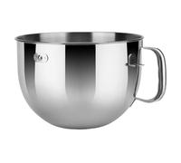 Bol en acier inoxydable 6qt - compatible avec KitchenAid Picurean et modèles professionnels SEULEMENT - pour mélangeur de support de bol de 6 quarts