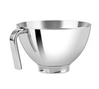 Bol en acier inoxydable de 3 litres pour mélanger les ustensiles de cuisine, bol en acier inoxydable compatible avec mixeur Kitchenaid 4,5/5 l