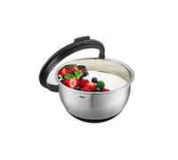 Bol en acier inoxydable Muovo 16 cm avec couvercle - - Argent - Inox