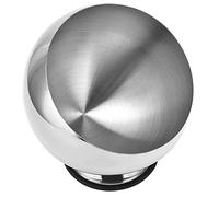 Bol en Acier Inoxydable Poli Miroir avec Paroi Intérieure Tréfilée, Récipient D'assaisonnement à Bouche Oblique avec Base Stable, adapté pour la Cuisine, le Salon, le Stockage