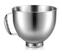 Bol en Acier Inoxydable pour MéLangeur sur Socle à TêTe Inclinable KitchenAid de 4,5 à 5Pintes, pour Bol MéLangeur BLENDER