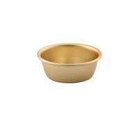 Bol en aluminium jaune de riz coréen pour restaurant poignée de ceinture créative - 12 cm sans poignée