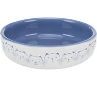 Bol en céramique 0,3 l/ø 15 cm bleu clair/blanc