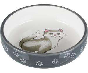 Bol en céramique 0,3 l/ø 15 cm gris/blanc